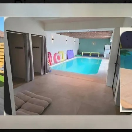 L'oasis De Detente - La Parenthese - 6 Personnes Avec 1h D Acces A La Piscine Privee Et Terrasse Amenagee Par Nuit Reservee - Climatisation - 2km De Pairi Daiza Aparthotel
